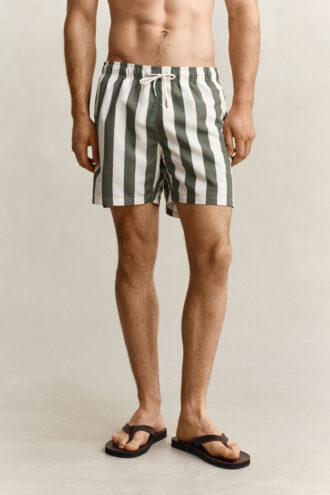 Badeshorts mit Blockstreifen