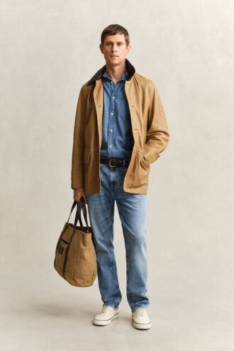 Indigo-Hemd in Regular Fit