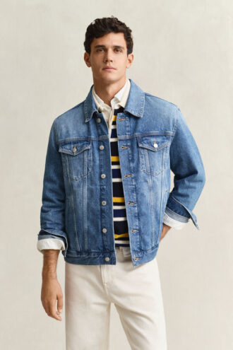Jeans-Truckerjacke