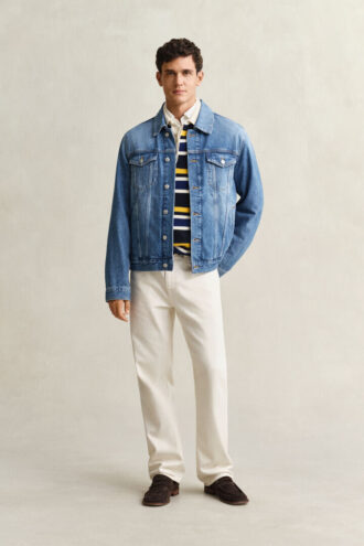 Jeans-Truckerjacke