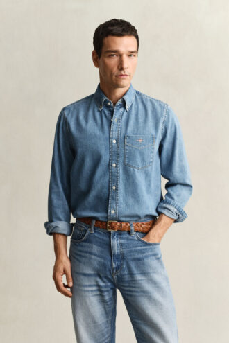 Jeanshemd in Regular Fit