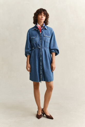 Jeanshemdkleid