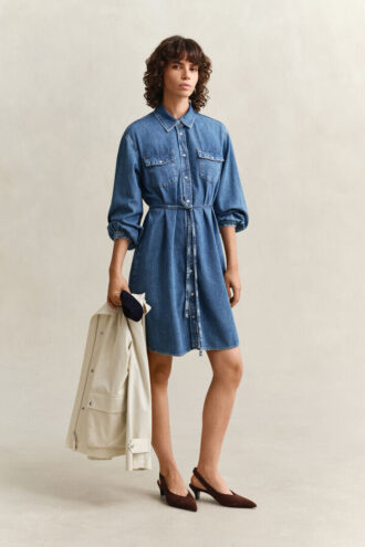 Jeanshemdkleid