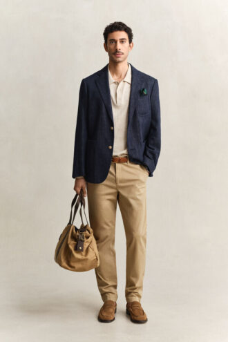 Klassische Chinos in schmaler Passform