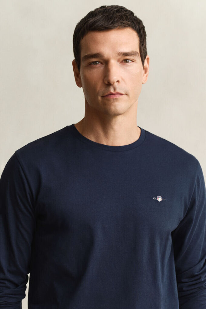 Langarm-T-Shirt mit Wappen