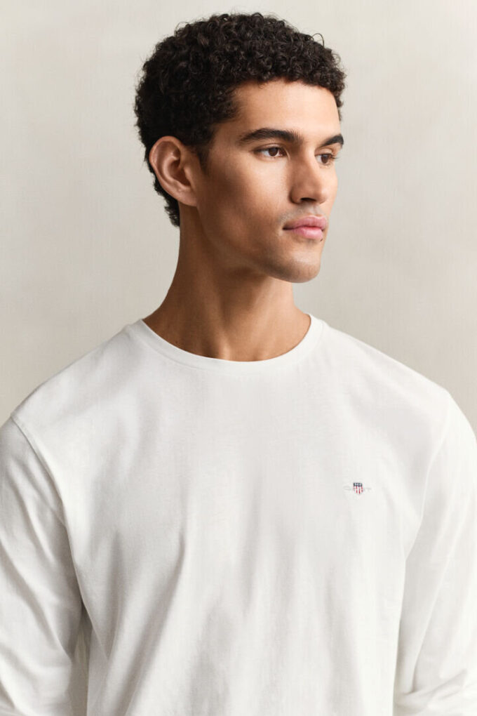 Langarm-T-Shirt mit Wappen