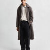 Leichtes Sacker Rib-Polo-Sweatshirt