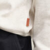 Leichtes Sacker Rib-Polo-Sweatshirt