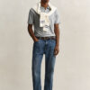 Leinen-Poloshirt