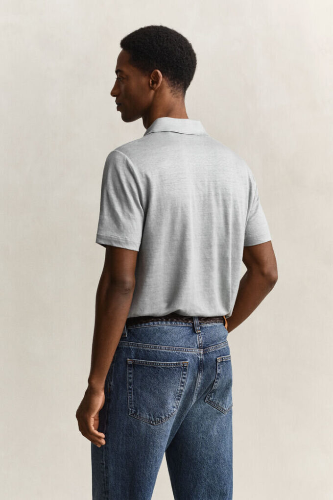 Leinen-Poloshirt