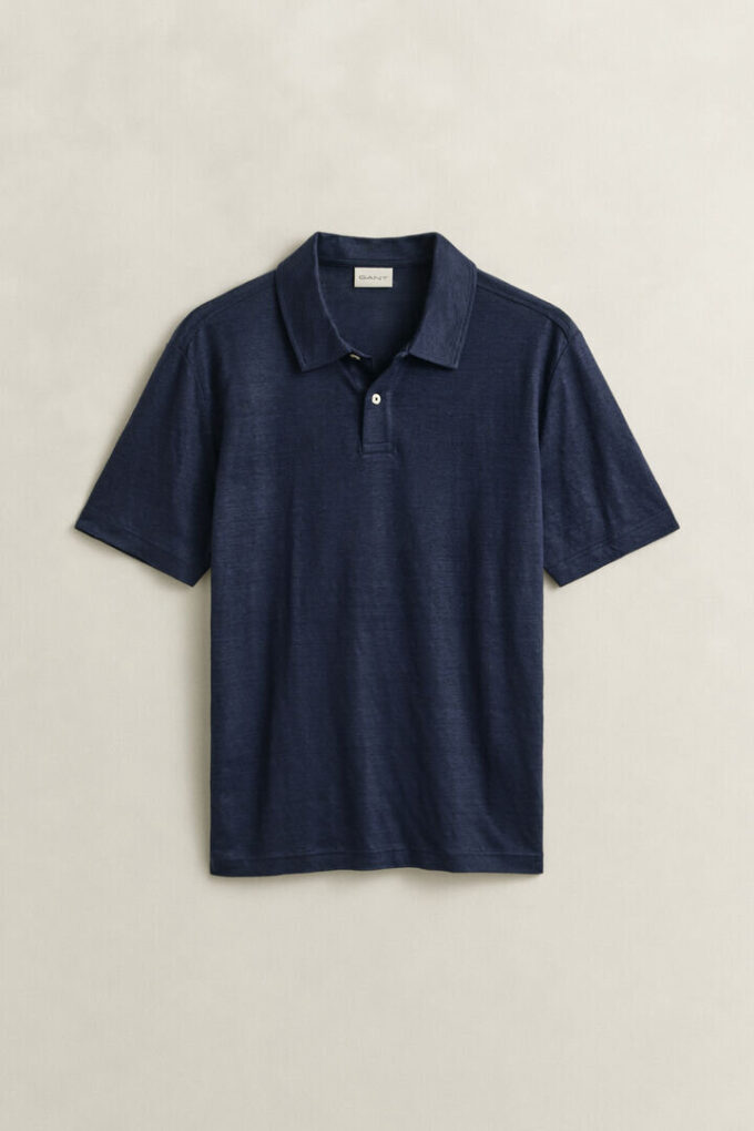 Leinen-Poloshirt