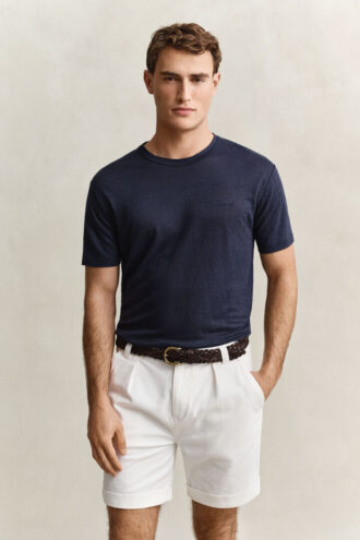 Leinen-T-Shirt