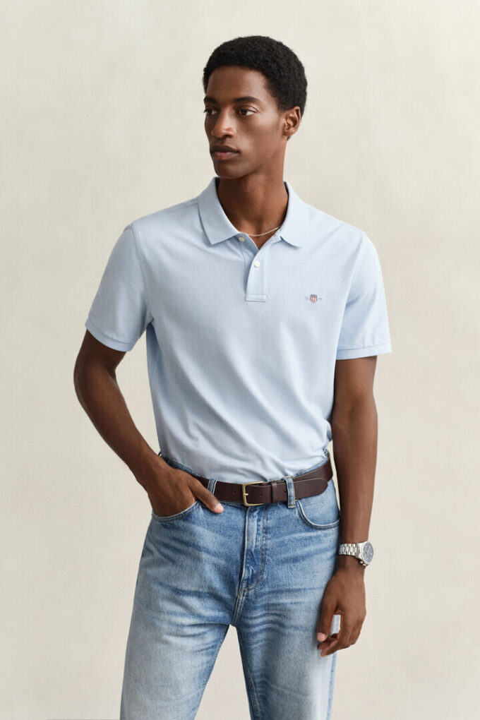 Polohemd in Regular-Fit