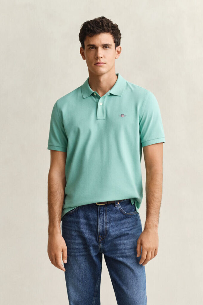 Polohemd in Regular-Fit