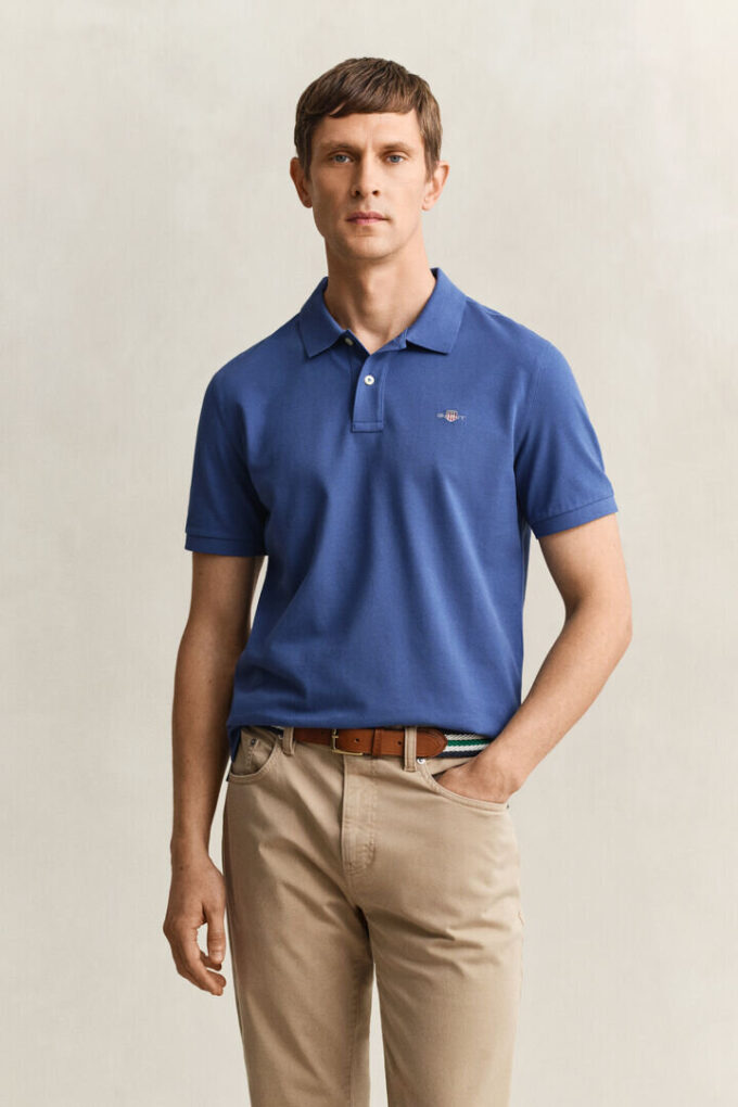 Polohemd in Regular-Fit