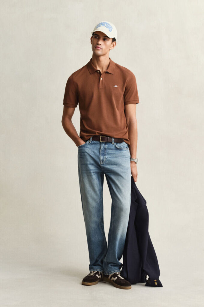 Polohemd in Regular-Fit
