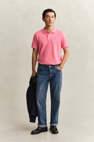 Polohemd in Regular-Fit