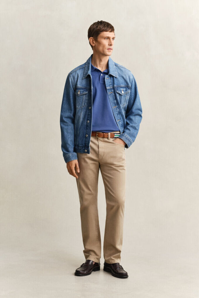 Polohemd in Regular-Fit