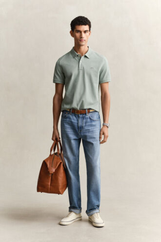 Polohemd in Regular-Fit