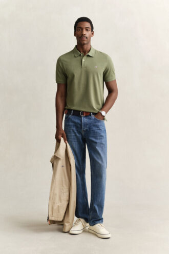 Polohemd in Regular-Fit