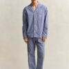 Pyjama-Set aus Gingham-Popeline