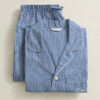 Pyjama-Set aus Gingham-Popeline