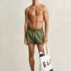 Schnelltrocknende Badeshorts mit Logo