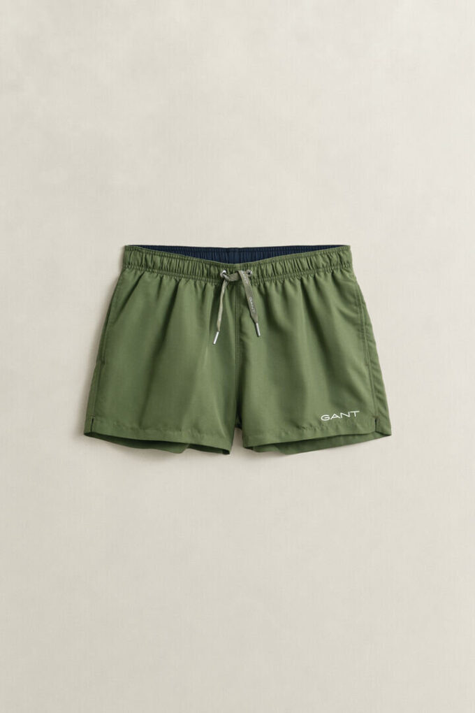 Schnelltrocknende Badeshorts mit Logo