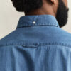 Slim-Fit-Hemd in Indigo