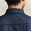 Slim-Fit-Hemd in Indigo