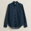 Slim-Fit-Hemd in Indigo