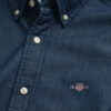 Slim-Fit-Hemd in Indigo