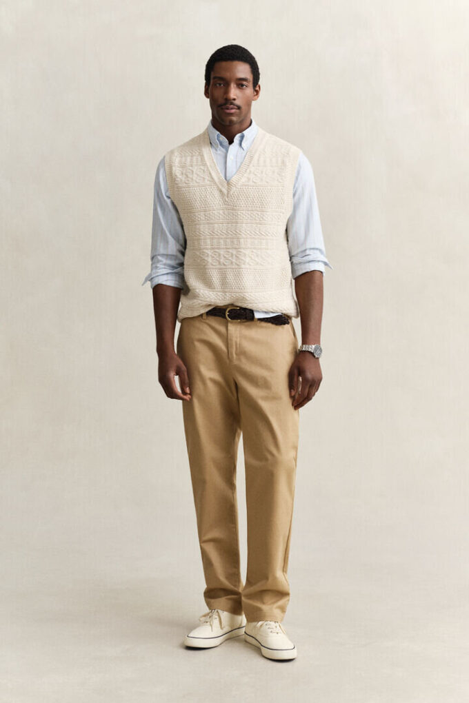 Smart-Chinos in Regular-Fit