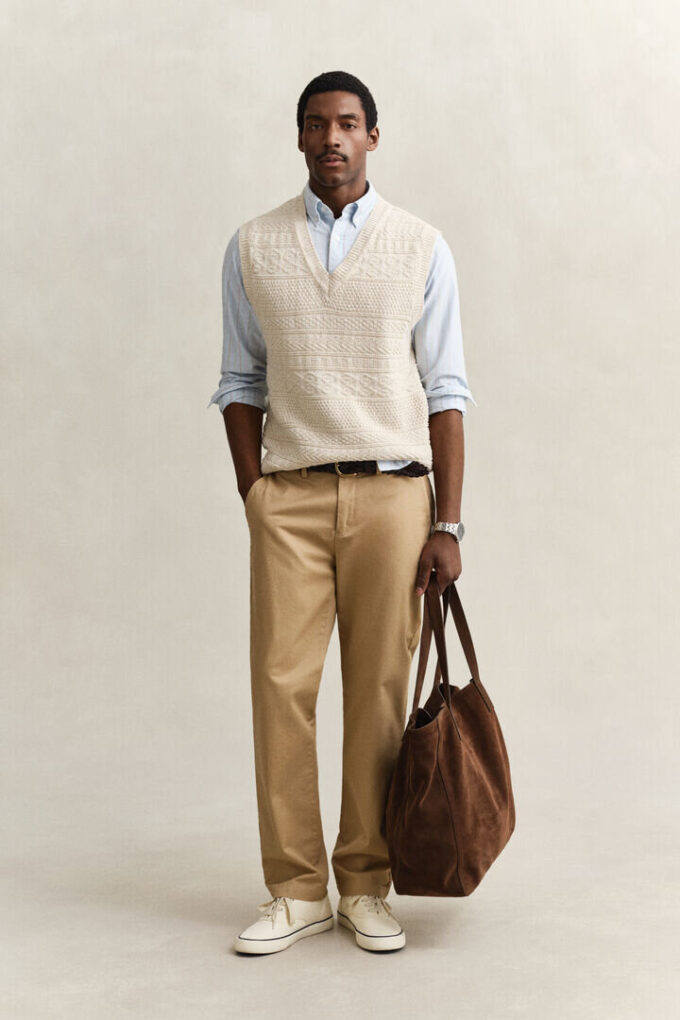 Smart-Chinos in Regular-Fit