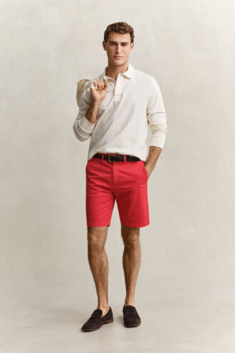 Sonnengebleichte Chino-Shorts