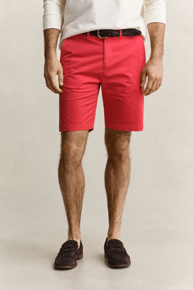Sonnengebleichte Chino-Shorts