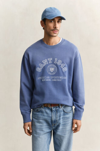 Sweatshirt mit Sprühgrafik