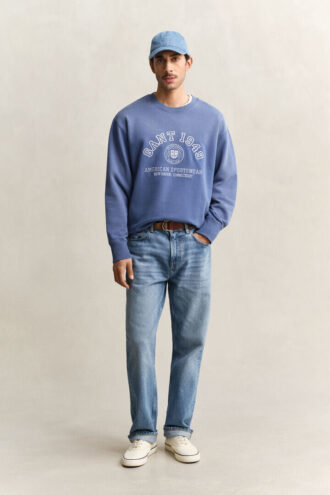 Sweatshirt mit Sprühgrafik