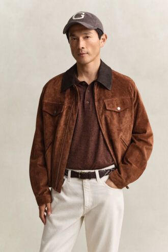 Wildlederjacke